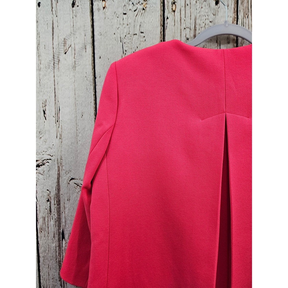 Zara Basic Collection Women's Bright Collarless B… - image 7